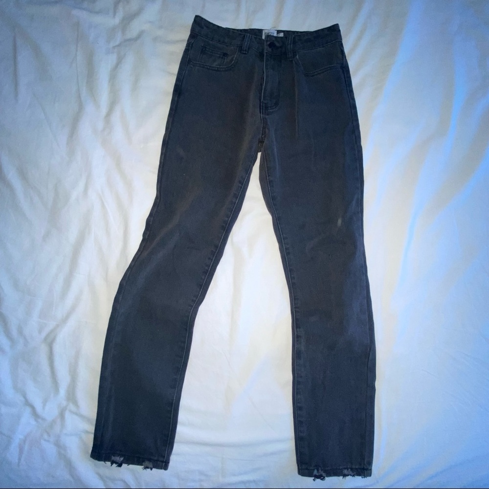 black wash denim